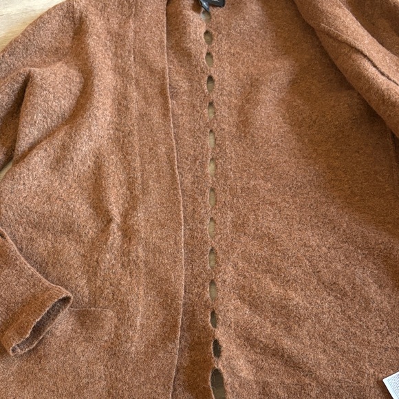Banana Republic Rich Brown Open-Front Cardigan - Picture 3 of 4